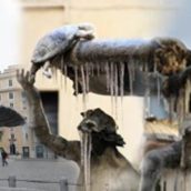 Roma nella morsa del freddo!